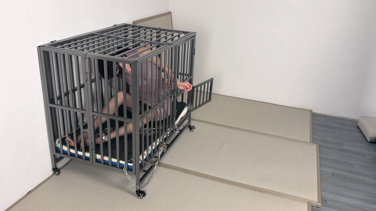 麋鹿银儿TJ：齐齐高跟扎脖全体重踩踏插嘴小白鞋白袜踢踹掐肉